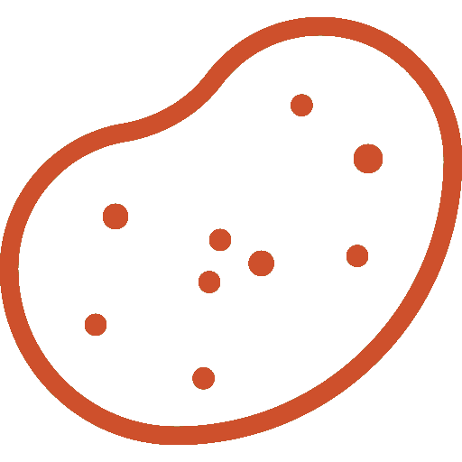 icon kartoffeln rot